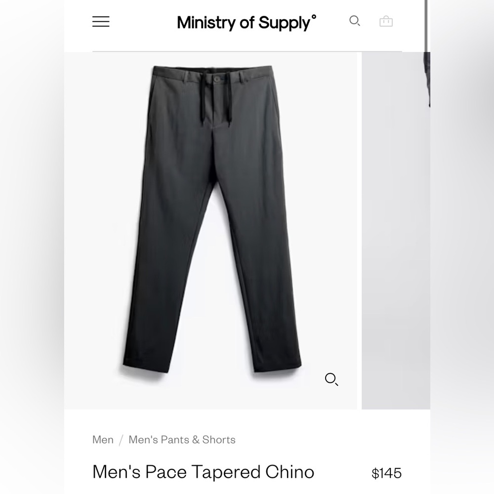 Ministry of Supply Pace Chino - Blue